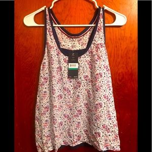 Tommy Hilfiger Red White & Blue Tank Top LARGE